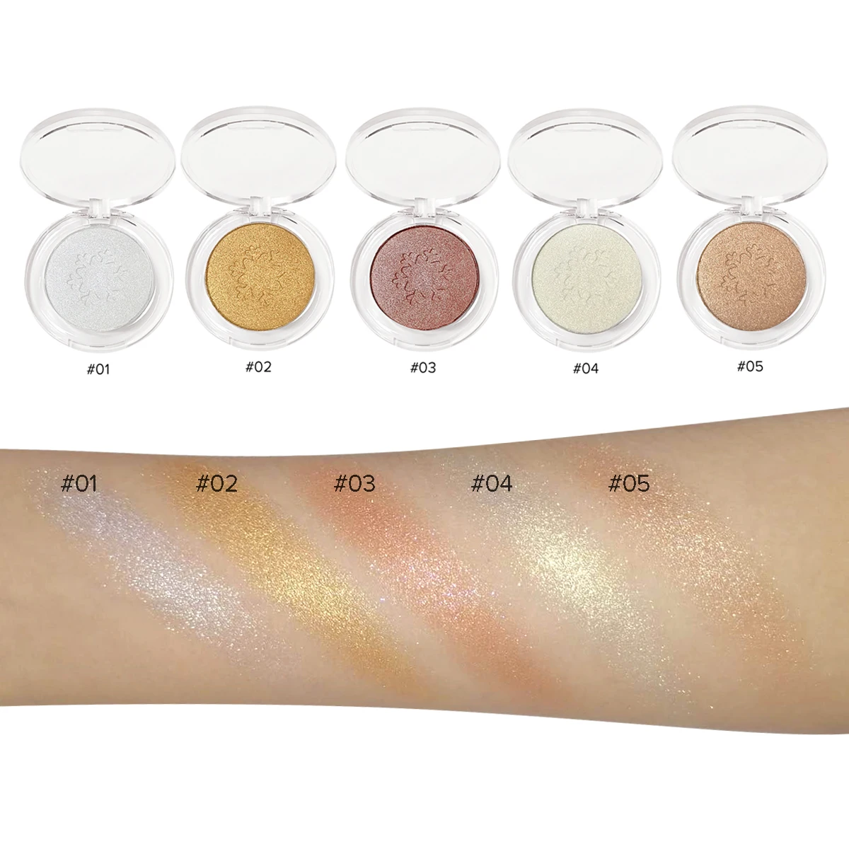 Hight quality makeup 8 color illumination compact private label single highlighter, 6 colors
Hight quality makeup 8 color illumination compact private label single highlighter, 6 colors
