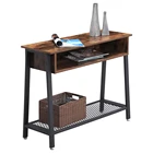 Modern Furniture Manufacturers Behind Sofa Luxury Console Table Narrow Console Table with Drawers