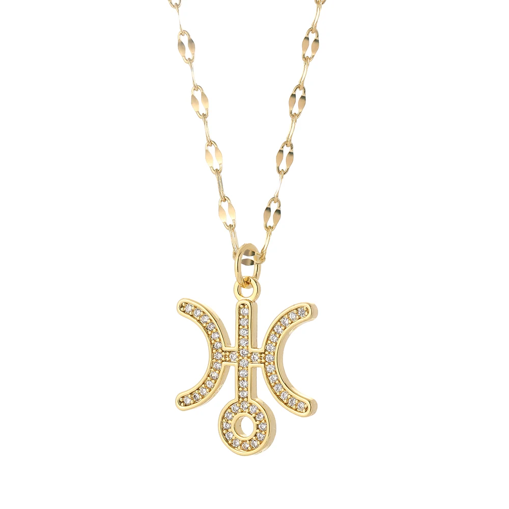 Simple Om Symbol Necklace Gold Plated Stainless Steel Choker Chains Custom Cz Charms Jewelry Fashion Necklaces, Gold/silver/rose gold
Simple Om Symbol Necklace Gold Plated Stainless Steel Choker Chains Custom Cz Charms Jewelry Fashion Necklaces, Gold/silver/rose gold
