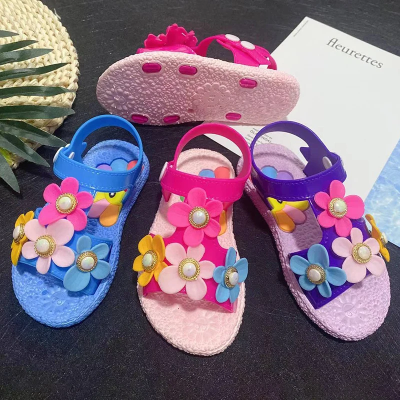 Hot summer girls sandals soft bottom large medium and small children princess open toe children's sandals, Customized color
Hot summer girls sandals soft bottom large medium and small children princess open toe children's sandals, Customized color