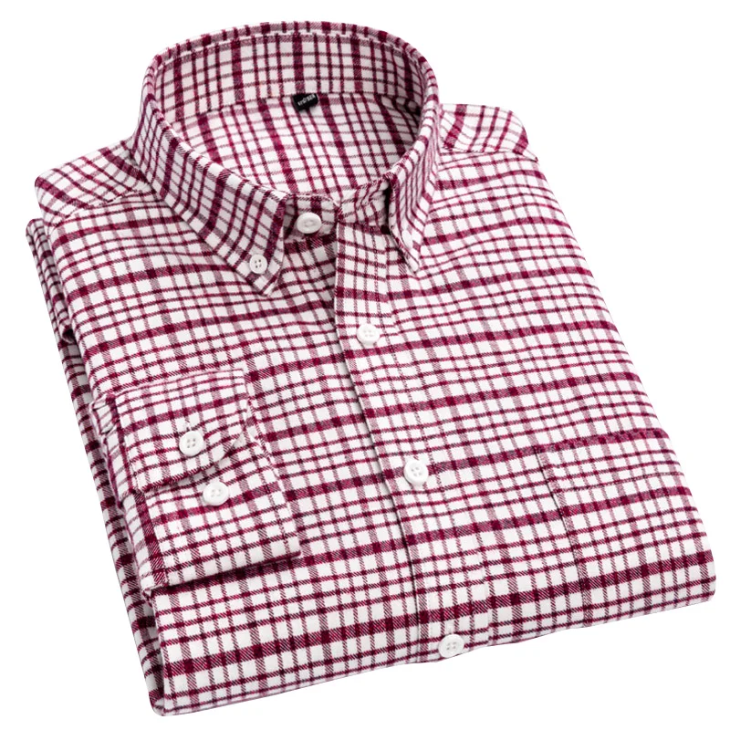 Wholesale Slim Fit comfortable feel long Sleeve Cotton Checked Mens Shirts plus size Multicolorshirts for men
Wholesale Slim Fit comfortable feel long Sleeve Cotton Checked Mens Shirts plus size Multicolorshirts for men