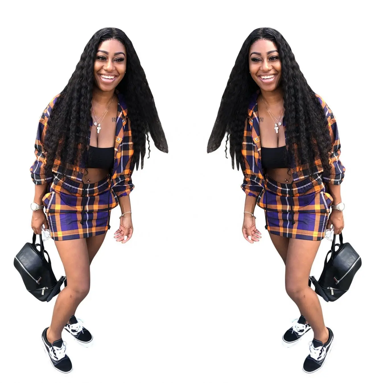 FREE SAMPLE JHTH Fashion Plaid two piece skirt casual plaid 2 piece set 2 piece dress set
FREE SAMPLE JHTH Fashion Plaid two piece skirt casual plaid 2 piece set 2 piece dress set