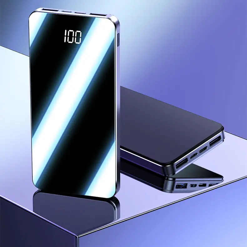 Ultra Slim Portable Charge 10000mah Power Banks Large Capacity Indoors And Outdoors, Black white
Ultra Slim Portable Charge 10000mah Power Banks Large Capacity Indoors And Outdoors, Black white