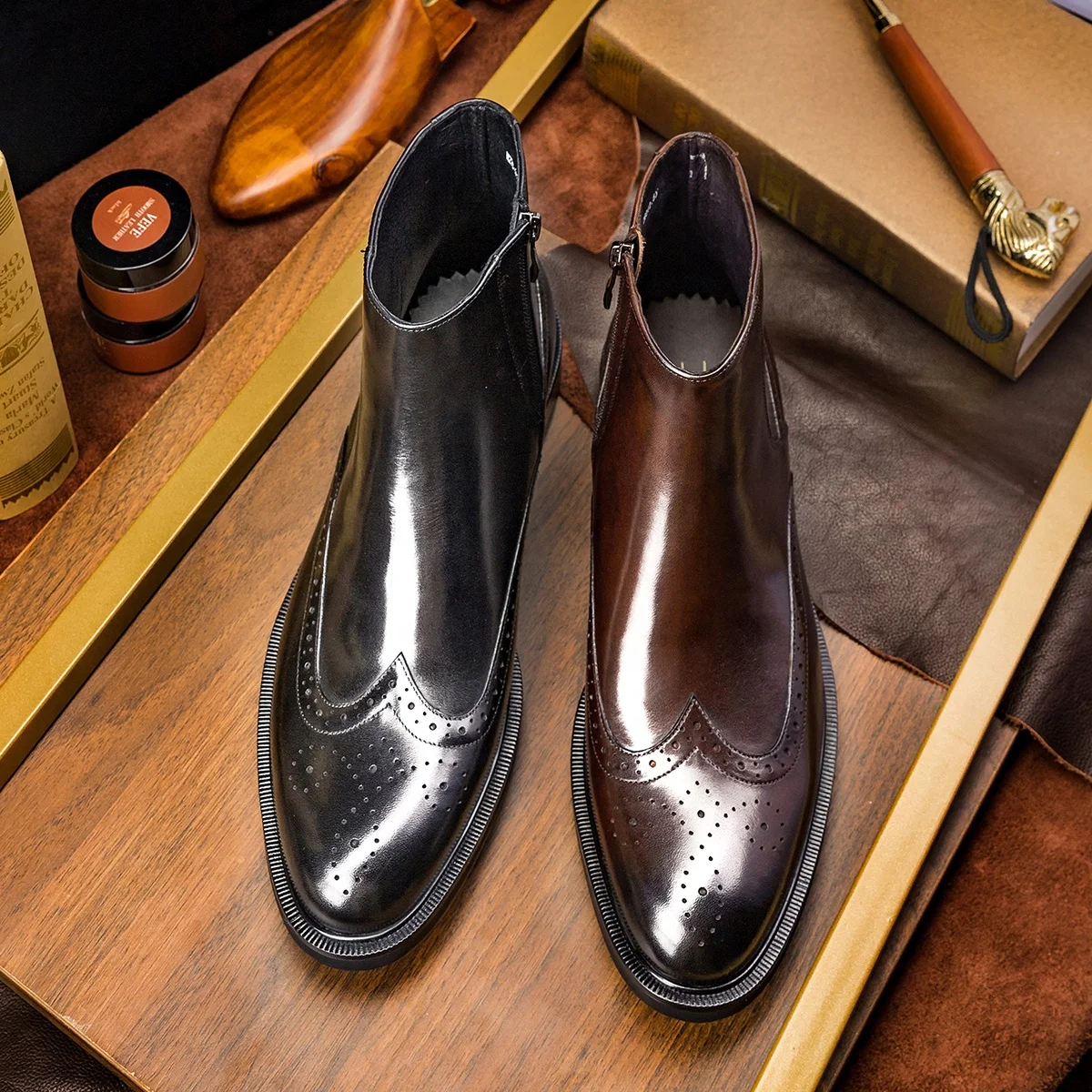 Yangjiang professional high quality genuine leather chelsea men's boots, Black,coffee
Yangjiang professional high quality genuine leather chelsea men's boots, Black,coffee