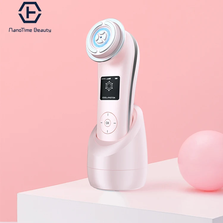 

EMS wrinkle remove v shape face lift device skin tightening facial lifting RF machine