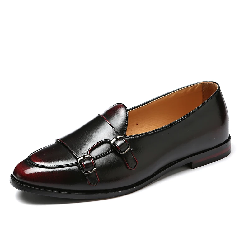 Fashion British Buckle Style Office Dress Shoes Original Quality Retro Casual Leather Loafer Shoes for Men, Black,wine red,bronze
Fashion British Buckle Style Office Dress Shoes Original Quality Retro Casual Leather Loafer Shoes for Men, Black,wine red,bronze