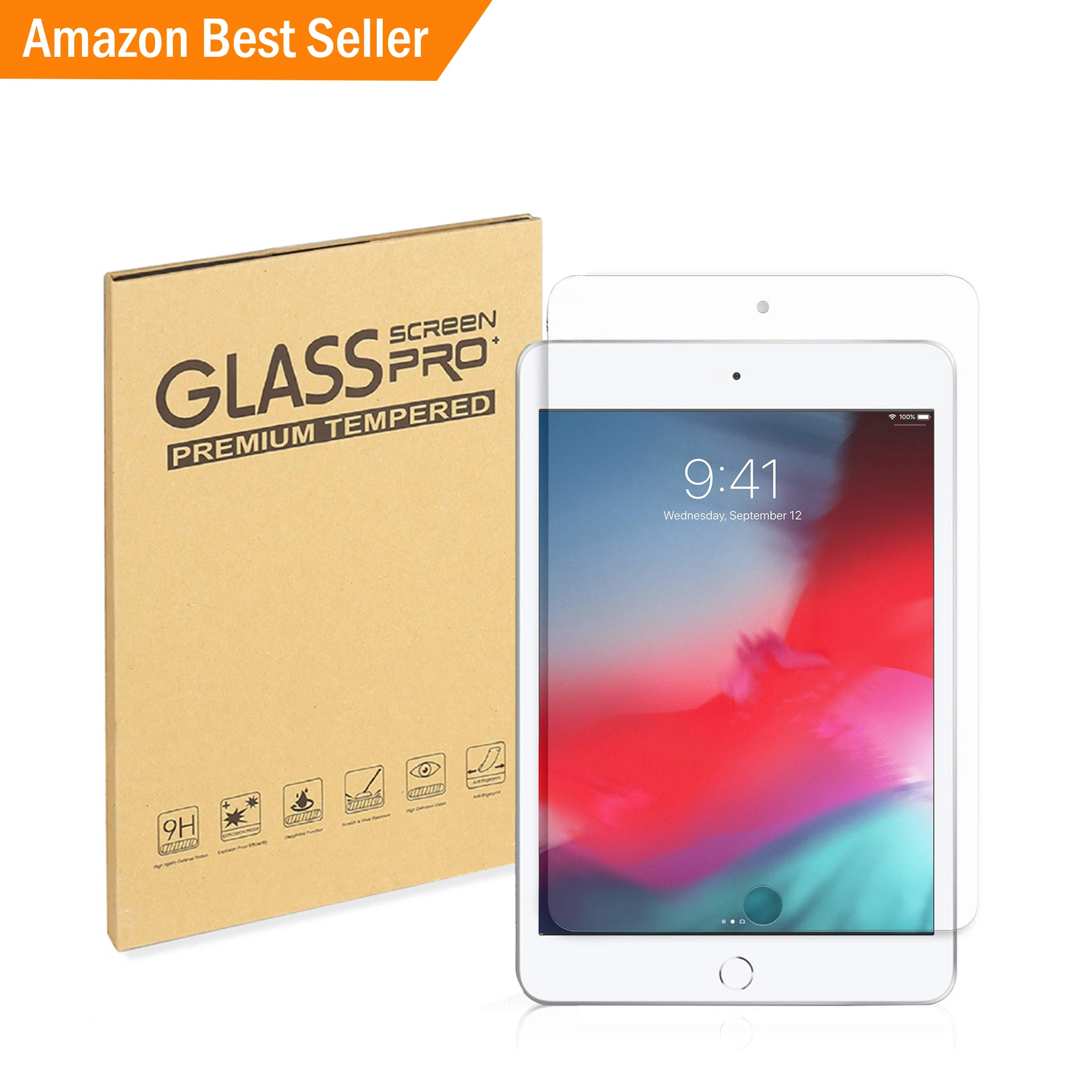 2021 Amazon News Selling Compatible with for iPad Mini 5 (2019) and Mini 4 1-pack 9H Tempered Glass Screen Protector
2021 Amazon News Selling Compatible with for iPad Mini 5 (2019) and Mini 4 1-pack 9H Tempered Glass Screen Protector