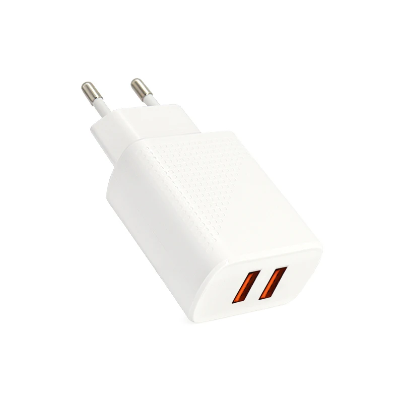 Wholesale Dual USB Chargers Adapter Multi Port 5V 2.4A EU Plug Power Charging Adapter Outdoor Travel Chargers
Wholesale Dual USB Chargers Adapter Multi Port 5V 2.4A EU Plug Power Charging Adapter Outdoor Travel Chargers