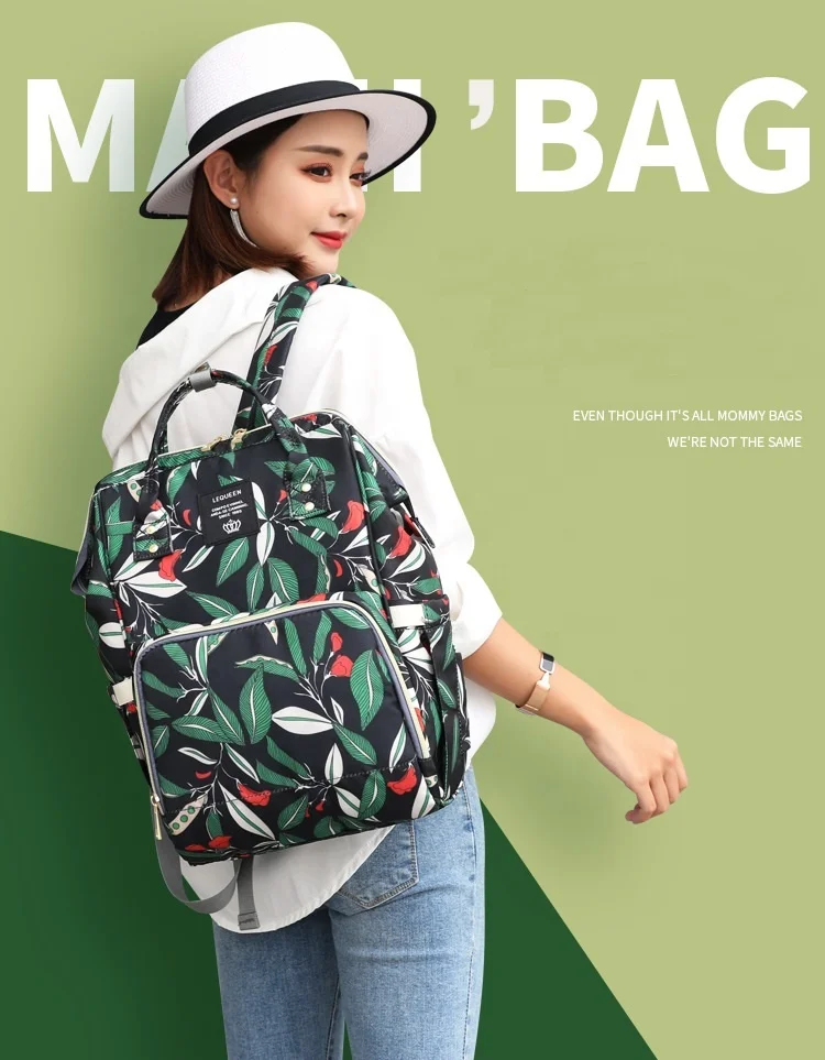 BSCI Large Capacity Mummy Bag Outdoor Nappy Tote Bag Baby Diaper Backpack Baby Stroller Bag
BSCI Large Capacity Mummy Bag Outdoor Nappy Tote Bag Baby Diaper Backpack Baby Stroller Bag