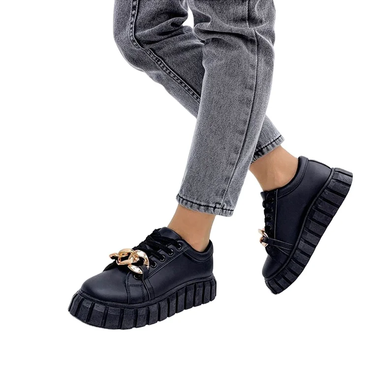 new arrival women's casual shoes solid color platform skateboarding shoes ladies casual PU walking style shoes
new arrival women's casual shoes solid color platform skateboarding shoes ladies casual PU walking style shoes