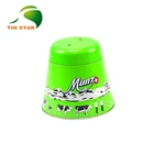 Christmas style bell shape tin snack box