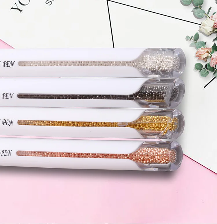 New type Hot 1 Pcs Nail beaded Pen Set DIY Rhinestones Sequins Picking Automatic Point Drill pen Nail Art Pen Tools
New type Hot 1 Pcs Nail beaded Pen Set DIY Rhinestones Sequins Picking Automatic Point Drill pen Nail Art Pen Tools