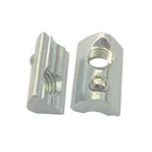 Aluminium Profile Accessories 6 Slot Elastic Nut M4 M5 M6 T Nut Ball Spring Screw Nut For Aluminium Profile 3030