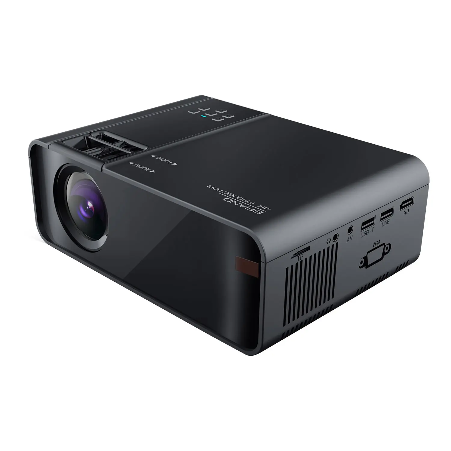 The Standard Version Portable Projector Home Business Education Dolby Sound Supported and Cast 1080P LCD Projector
The Standard Version Portable Projector Home Business Education Dolby Sound Supported and Cast 1080P LCD Projector