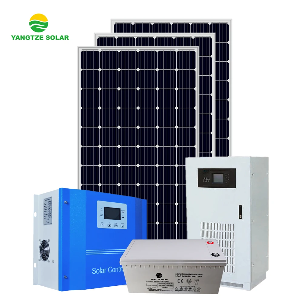 free shipping 5kw solar energy storage system with battery backup