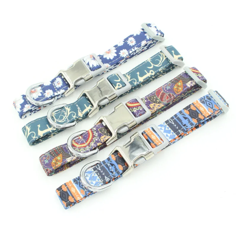 Colorful Printed Fancy Customized pet dog collar custom logo personalized ID dog collar
Colorful Printed Fancy Customized pet dog collar custom logo personalized ID dog collar