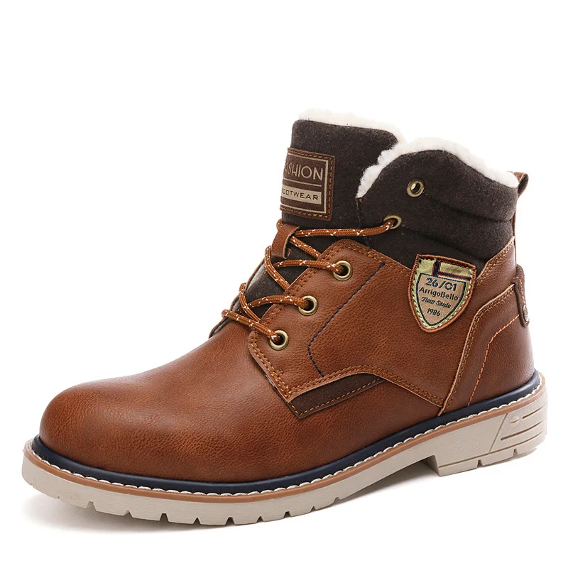2021 Autumn And Winter Male Boots Flat Rubber And Velvet Boots Warm Outdoor Tendon Sole Sports Boots Men Casual Leather Shoes
2021 Autumn And Winter Male Boots Flat Rubber And Velvet Boots Warm Outdoor Tendon Sole Sports Boots Men Casual Leather Shoes