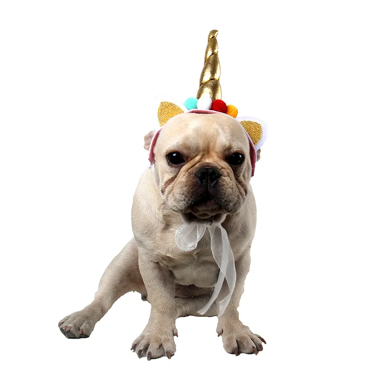 Christmas Gifts Fashion Unicorn Headband Extra Small Pets Headband Ears Pet Hair Accessories, 5 styles
Christmas Gifts Fashion Unicorn Headband Extra Small Pets Headband Ears Pet Hair Accessories, 5 styles