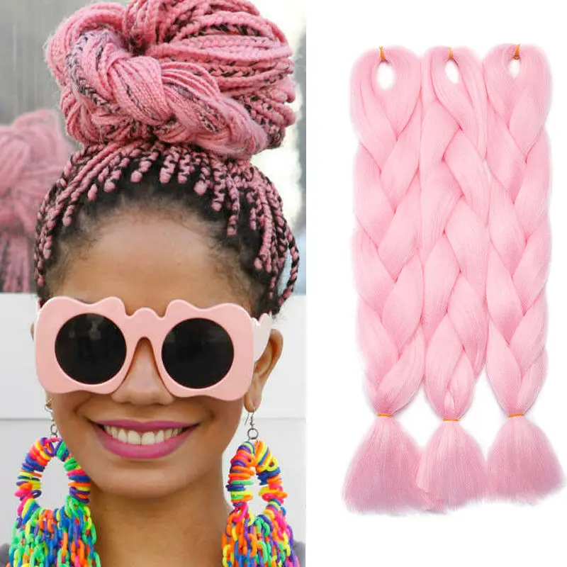 Glowing Jumbo Braiding Hair Extensions Shinny In The Darkness For Halloween Festival Party Cosplay Kids Women Synthetic Braid, Black brown red pink purple
Glowing Jumbo Braiding Hair Extensions Shinny In The Darkness For Halloween Festival Party Cosplay Kids Women Synthetic Braid, Black brown red pink purple
