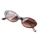 Wholesale Acetate Frame fashion women oval sun glasses