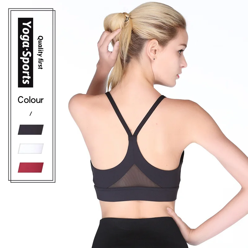 Oem Mesh Shockproof Running Clothing Yoga Slim Athletic Wear Women Sexy Back Gym Bra Top Sports Bra Fitness, As shown
Oem Mesh Shockproof Running Clothing Yoga Slim Athletic Wear Women Sexy Back Gym Bra Top Sports Bra Fitness, As shown