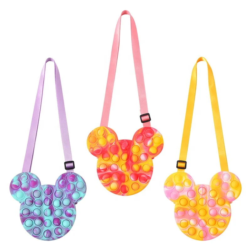 Amazon Hot Silicone Shoulder Fidgets Bubble Toys Christmas Gift decoration Bags Designer Kids Purses
Amazon Hot Silicone Shoulder Fidgets Bubble Toys Christmas Gift decoration Bags Designer Kids Purses