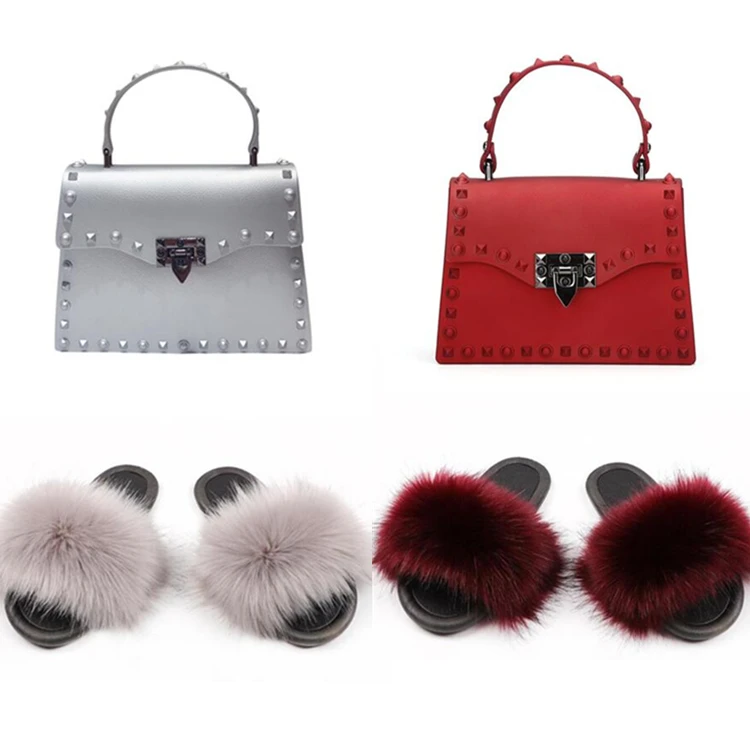 2021 Fashion Shoulder Hand Bags Ladies Fur Slides Sandals And Purse Set Matching Handbag And Shoe Sets For Women, As pictures or customized colors
2021 Fashion Shoulder Hand Bags Ladies Fur Slides Sandals And Purse Set Matching Handbag And Shoe Sets For Women, As pictures or customized colors