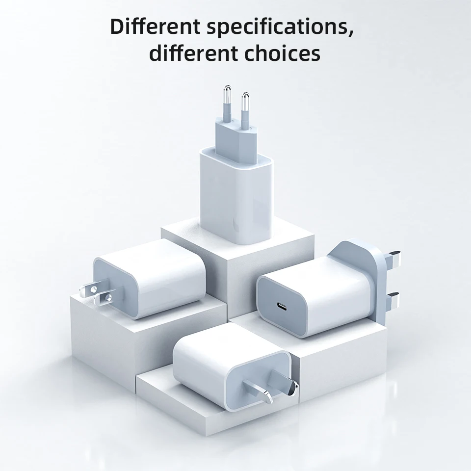 20W Wall Charger US EU Plug PD Fast Charging type c to type c cable wall Charger Adapter
20W Wall Charger US EU Plug PD Fast Charging type c to type c cable wall Charger Adapter