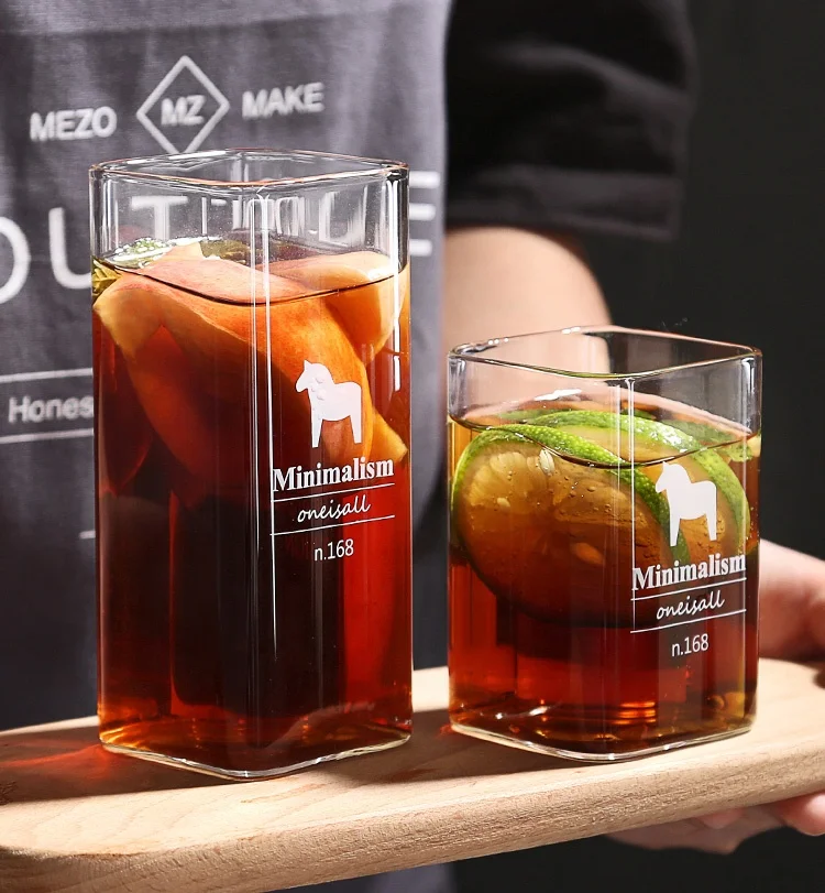 New Popular Concise Style Square Drinking Cups Heat Resistant Single Wall Glass Cup for Milk Juice Tea, Transparent
New Popular Concise Style Square Drinking Cups Heat Resistant Single Wall Glass Cup for Milk Juice Tea, Transparent