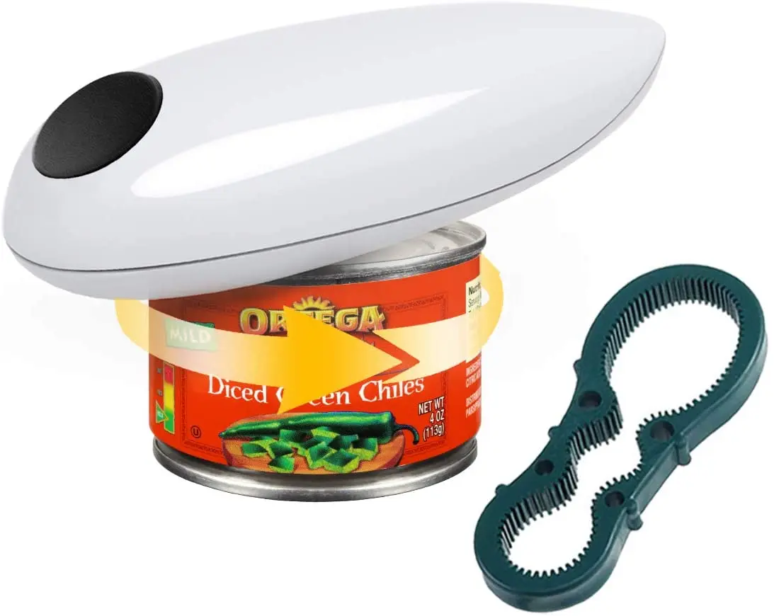 Electric Can Opener One Touch Automatic Jar Opener Bottle Opener Electric Hands Free Kitchen Gadgets
Electric Can Opener One Touch Automatic Jar Opener Bottle Opener Electric Hands Free Kitchen Gadgets