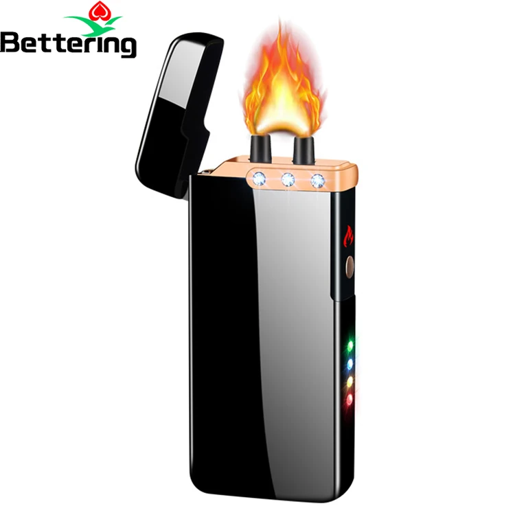 

2021 new creative usb plasma arc electric metal windproof rechargeable electronic smoking pipe cigar candle torch lighters bulk