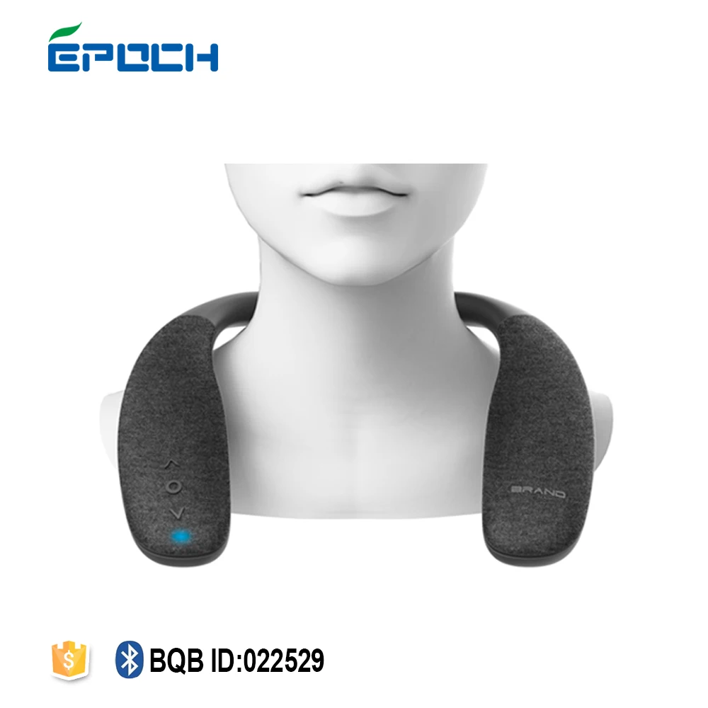Ear-Free Neck Wearable Bluetooth Speaker Wireless Portable Speaker Neck Design, Black/grey
Ear-Free Neck Wearable Bluetooth Speaker Wireless Portable Speaker Neck Design, Black/grey