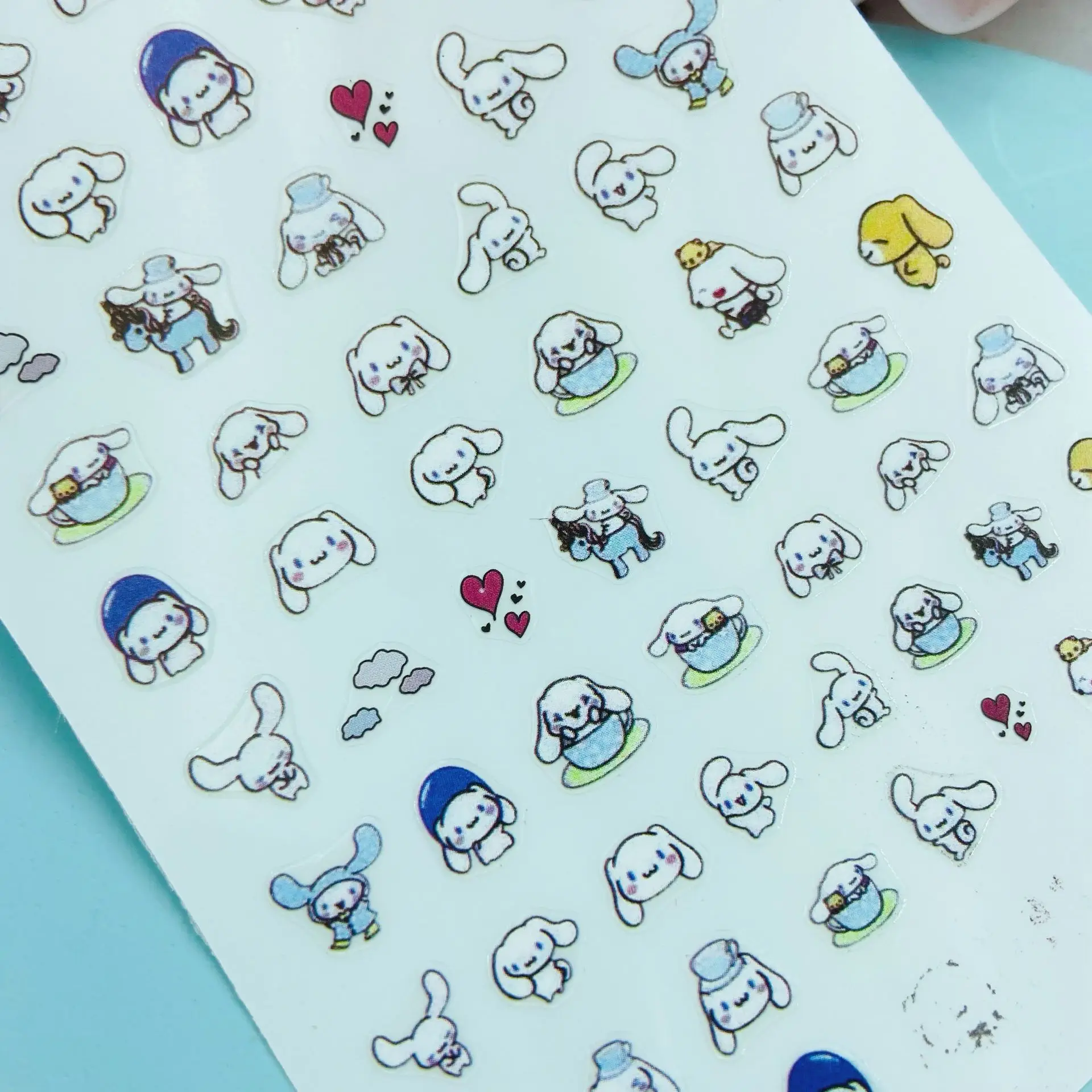 DIY Japanese Style Ultra Thin Self-adhesive Nail Decals 3D Dog And Bear Cartoon Nail Art Stickers Accessories Supplies, As picture show
DIY Japanese Style Ultra Thin Self-adhesive Nail Decals 3D Dog And Bear Cartoon Nail Art Stickers Accessories Supplies, As picture show