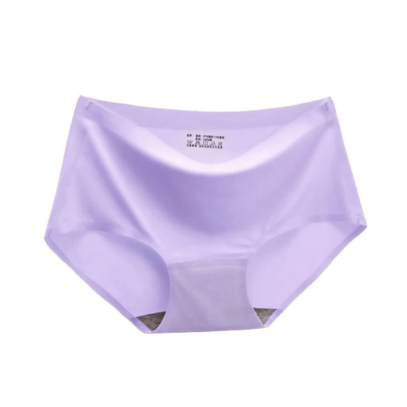 Seamless Underwear Women's Panties Sexy Women Briefs Nylon Ice Silk Women Bikini Panties And Underwear Solid Seamless Panties, Black
Seamless Underwear Women's Panties Sexy Women Briefs Nylon Ice Silk Women Bikini Panties And Underwear Solid Seamless Panties, Black