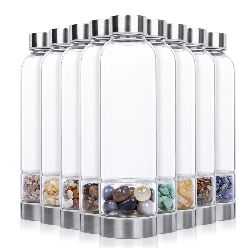 natural crystal gemstone water bottle healing elixir crystal gem infused crystal glass water bottle
natural crystal gemstone water bottle healing elixir crystal gem infused crystal glass water bottle