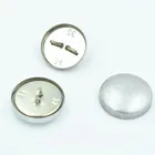 Sample Free 32L Metal Self Cover Button with Wire Shank Back