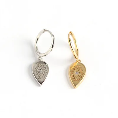 Popular S925 Silver CZ Evil Eyes Dangle Circle Earrings 24K Gold Plated Geometric Water Drop Evil Eyes Earrings
Popular S925 Silver CZ Evil Eyes Dangle Circle Earrings 24K Gold Plated Geometric Water Drop Evil Eyes Earrings