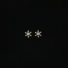Stud Earrings Cubic Zirconia Copper Alloy Stud Earrings Jewelry Devil's Eye Charm Fit Women Men Brass Earrings