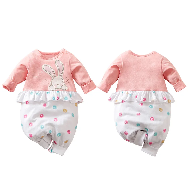 Baby girl clothes cute sweet pink spring and autumn long-sleeved cotton birthday party lotus leaf lace spot wholesale
Baby girl clothes cute sweet pink spring and autumn long-sleeved cotton birthday party lotus leaf lace spot wholesale