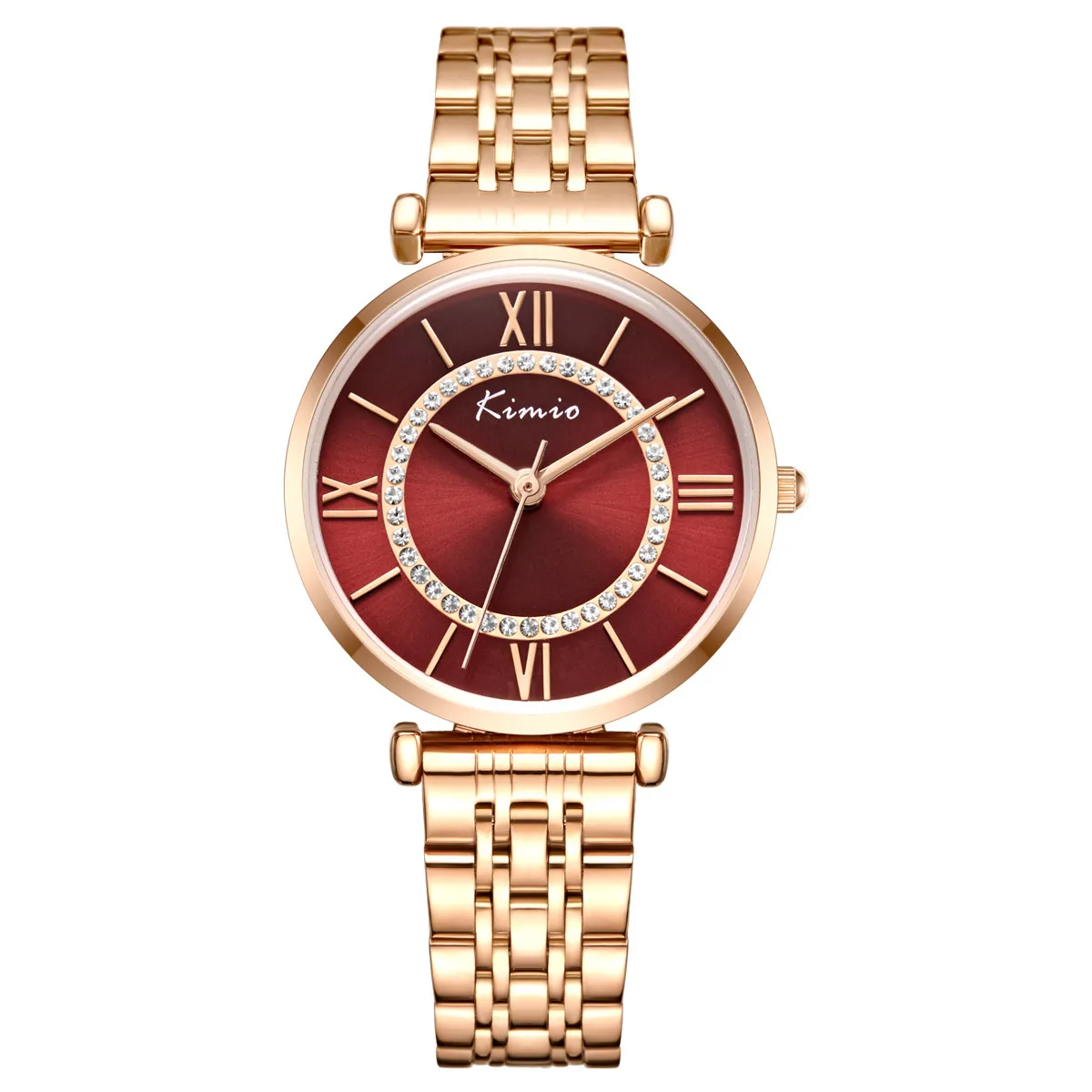 Luxury KIMIO K6389M Women Stainless Steel Ladies Watches Fashion Female Quartz Wrist Watch China Watch Manufacturer
Luxury KIMIO K6389M Women Stainless Steel Ladies Watches Fashion Female Quartz Wrist Watch China Watch Manufacturer