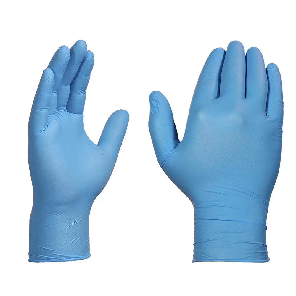 Cómodo libre de polvo de nitrilo desechables examen Rectal guantes