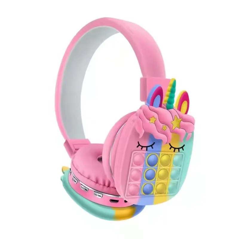 cute unicorn pop it bubble headphones wireless rainbow silicone unicorn pop it fidget headphone for woman kids adults boys men
cute unicorn pop it bubble headphones wireless rainbow silicone unicorn pop it fidget headphone for woman kids adults boys men