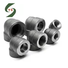 socket welding forged 90 degree elbow carbon steel pipe fittings hige pressure CL3000 petrochemical industry ASME B16 11