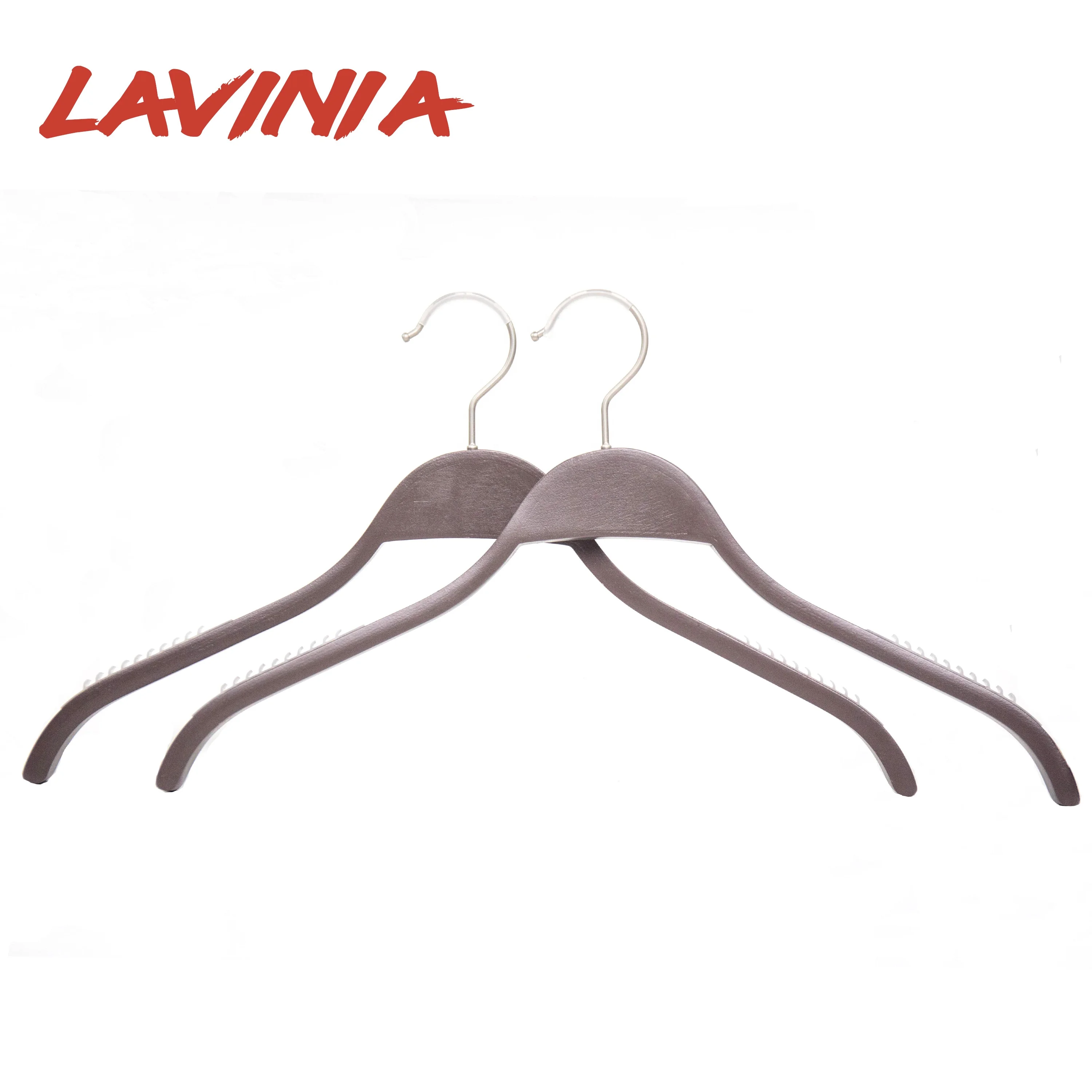 High quality vintage colored luxury wooden cloth hanger for shops with custom logo, Any color
High quality vintage colored luxury wooden cloth hanger for shops with custom logo, Any color