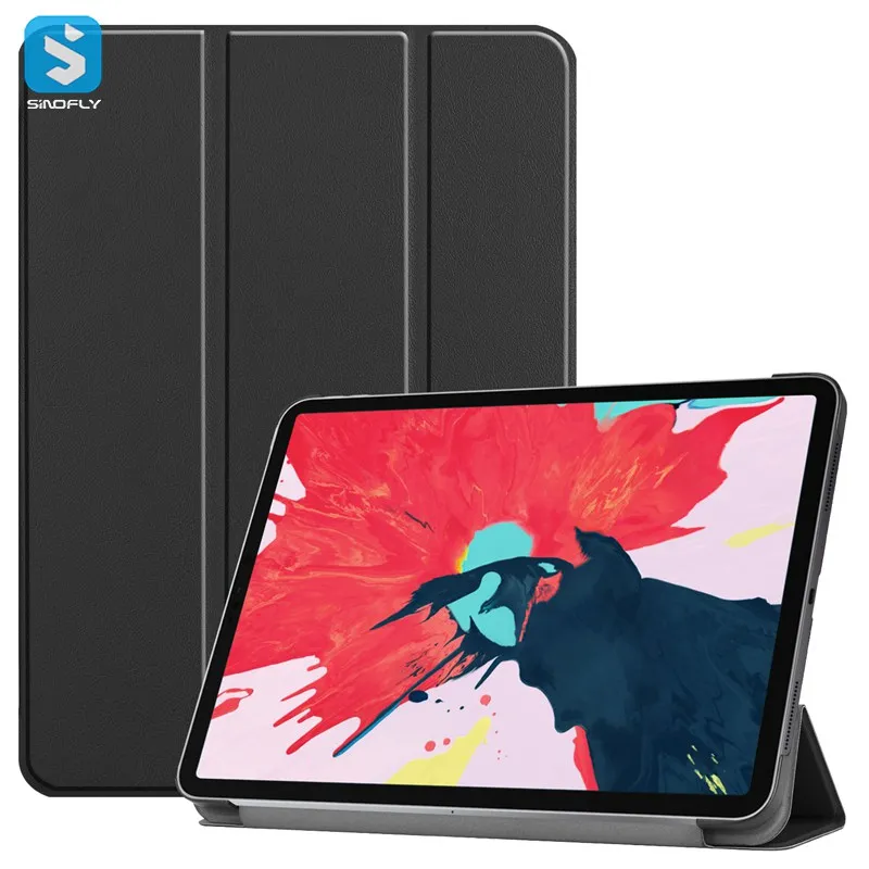 

for iPad Pro 12.9 inch 2020 ,Lightweight PU Leather Smart Cover with Auto Sleep/Wake Trifold Folio Case for iPad Pro 11 2020