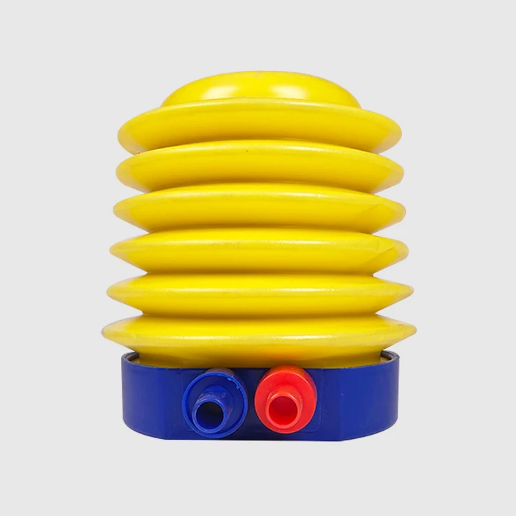 High quality quickly inflate and deflate thickening foot pump Portable Foot Pedal Balloon pump, Yellow
High quality quickly inflate and deflate thickening foot pump Portable Foot Pedal Balloon pump, Yellow