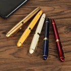 Je-250 Wholesale custom logo writing pen fountain ink pen promotional Jinhao gold gift office metal fountain pen