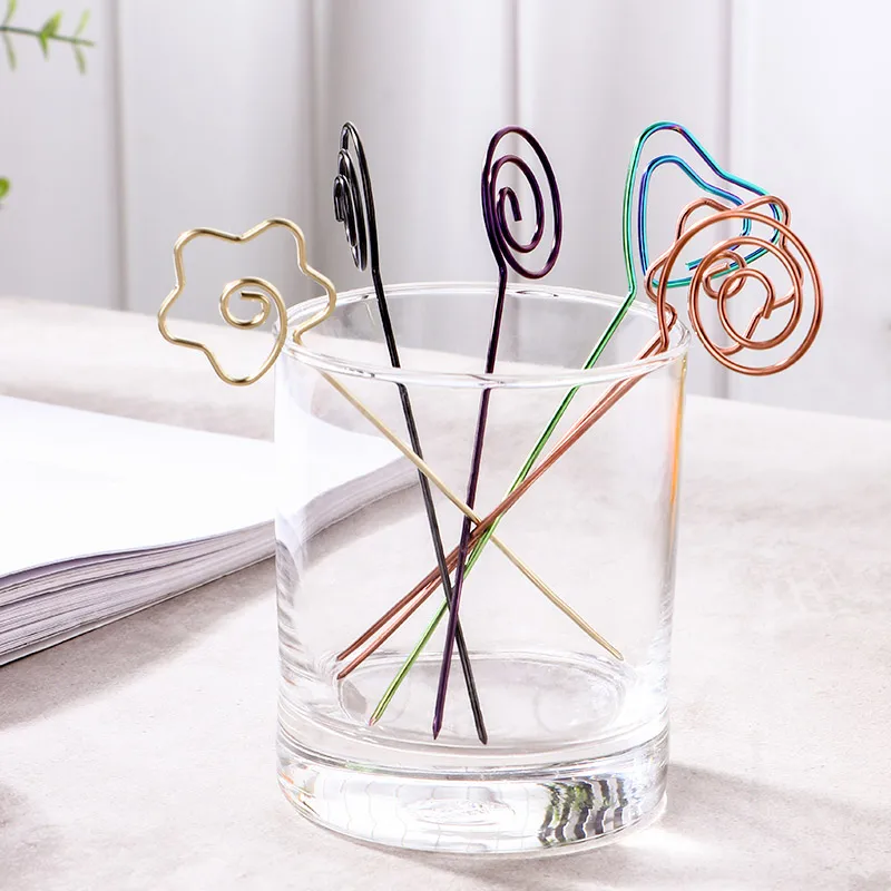 Colorful Many Shape Fruit Fork 304 Stainless Steel Fruit Needle With Card Holder, Silver/gold/rose gold/black/rainbow/blue/purple
Colorful Many Shape Fruit Fork 304 Stainless Steel Fruit Needle With Card Holder, Silver/gold/rose gold/black/rainbow/blue/purple