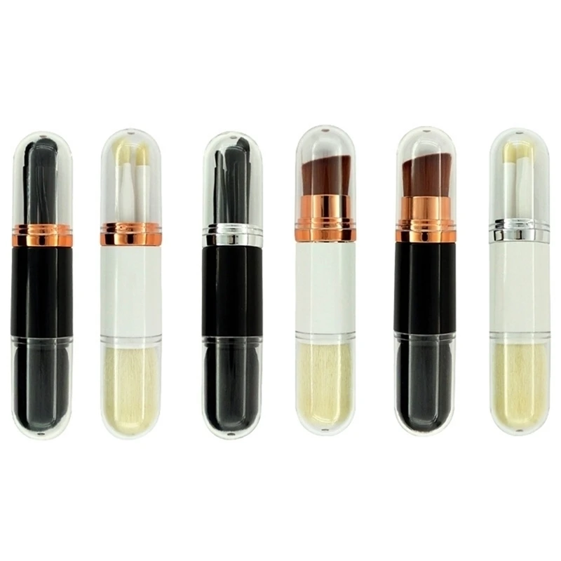 4-in-1 Mini Portable Makeup Blusher Loose Powder Eyeliner Eye Shader Brush Set Highlight Brush Kit
4-in-1 Mini Portable Makeup Blusher Loose Powder Eyeliner Eye Shader Brush Set Highlight Brush Kit