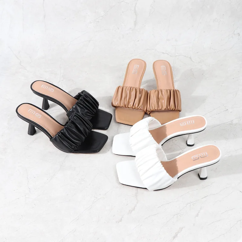 LFZ-373 Women Sandals 2021 Summer Sandals Heels Stiletto Fold Luxury Ladies Slippers And Sandals
LFZ-373 Women Sandals 2021 Summer Sandals Heels Stiletto Fold Luxury Ladies Slippers And Sandals
